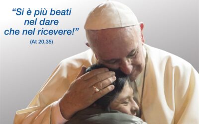 SI E’ PIU’ BEATI NEL DARE CHE NEL RICEVERE