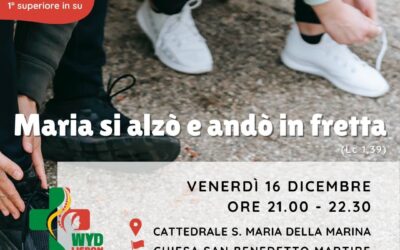 MARIA SI ALZÒ E ANDÒ IN FRETTA (LC 1,39)