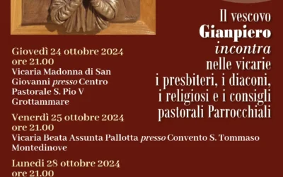Incontro del Vescovo nelle vicarie